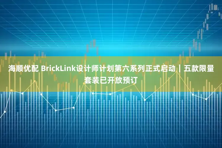 海顺优配 BrickLink设计师计划第六系列正式启动｜五款限量套装已开放预订